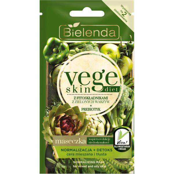 Bielenda Vege Skin maseczka do twarzy 8g cera mieszana i tłusta