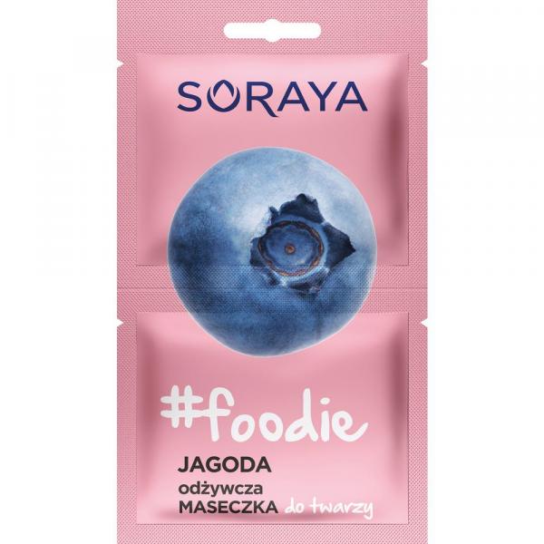 Soraya Foodie Jagoda Maseczka do twarzy odżywcza 2x5ml
