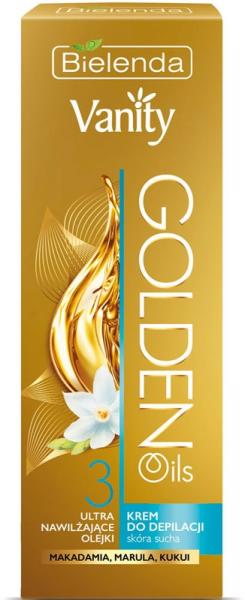 Bielenda Golden Oils krem do depilacji skóry suchej 100ml