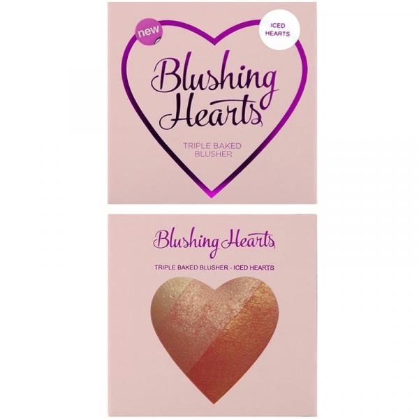 Revolution (I ♡ Makeup) róż Blushing Hearts Iced Hearts