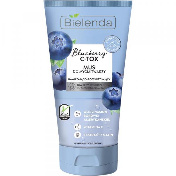 Bielenda Blueberry C-Tox mus do mycia twarzy 135g
