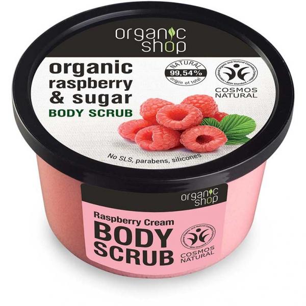 Organic Shop peeling do ciała Malinowy 250ml