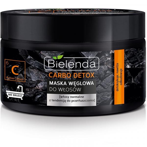 Bielenda Carbo Detox maska węglowa do włosów 300ml
