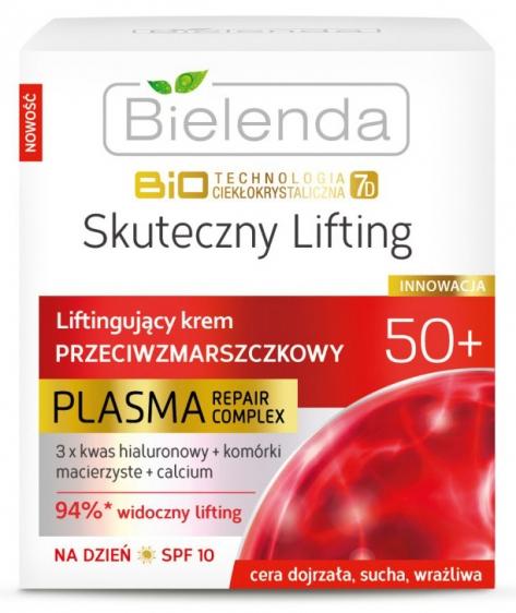 Bielenda BioTechnologia Ciekłokrystaliczna Skuteczny Lifting 50+ krem na dzień 50ml