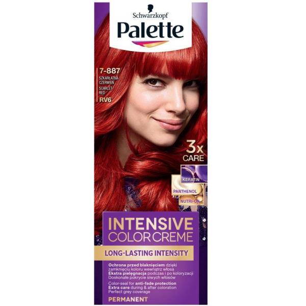 Palette farba do włosów RV6 Szkarłatna Czerwień

