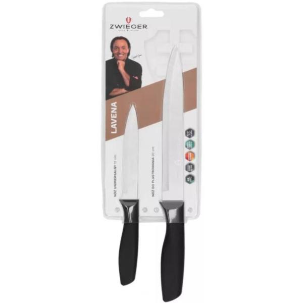 Zwieger Lavena zestaw noży 2szt do plastrowania + uniwersalny 
