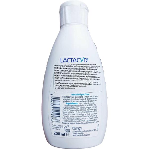 Lactacyd żel do higieny intymnej Antibacterial 200ml
