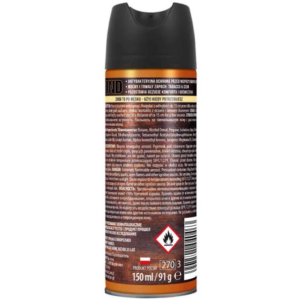 Bond dezodorant w sprayu Inspired By Whisky 150ml