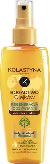 Kolastyna Bogactwo Olejków regeneracja odżywianie olejek do ciała, twarzy, włosów 150ml