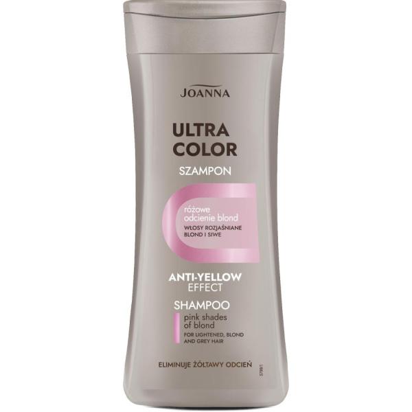 Joanna Ultra Blond różowy szampon 200ml