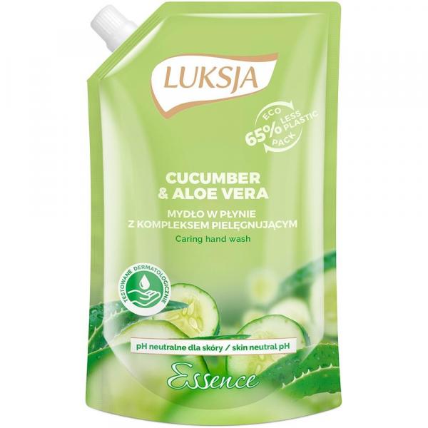 Luksja mydło w płynie Cucumber & Aloe Vera 400ml zapas
