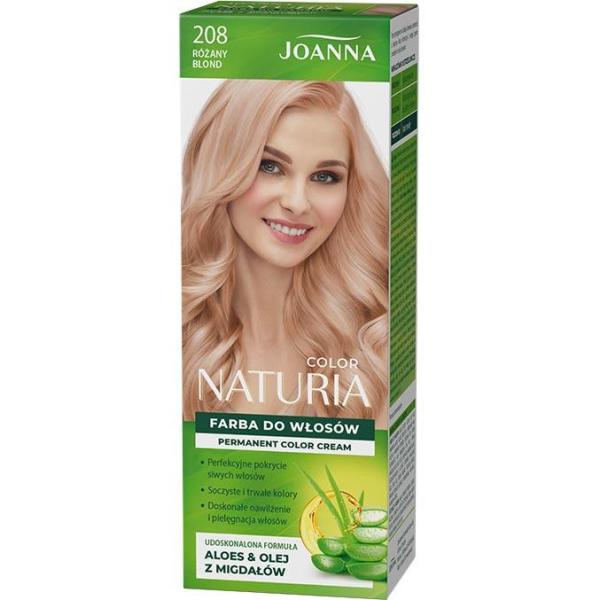 Joanna Naturia farba do włosów 208 Różany Blond
