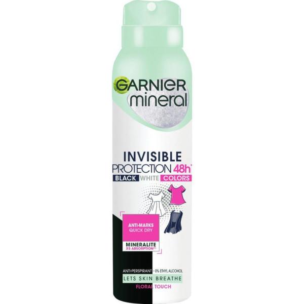 Garnier dezodorant spray 150ml Invisible 48H Floral

