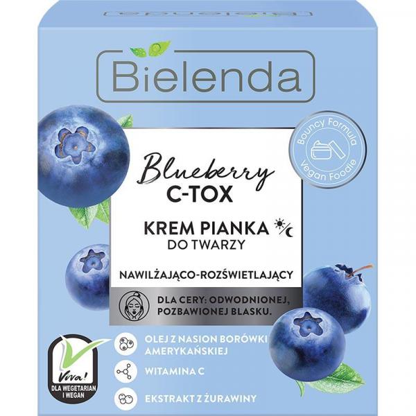 Bielenda Blueberry C-Tox krem–pianka do twarzy 40g
