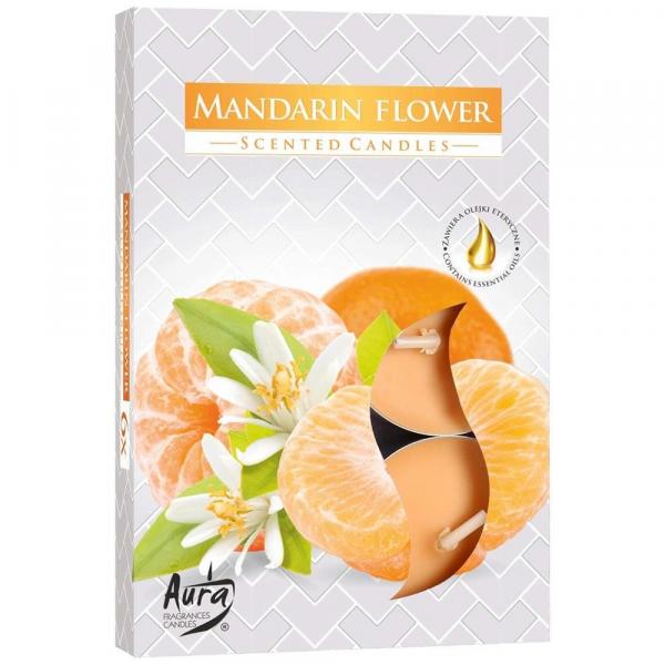 Bispol podgrzewacze zapachowe 6szt. Kwiat mandarynki