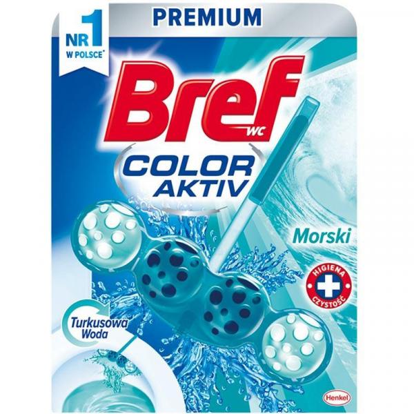 Bref Color Aktiv kulki – kostka do WC Morskie
