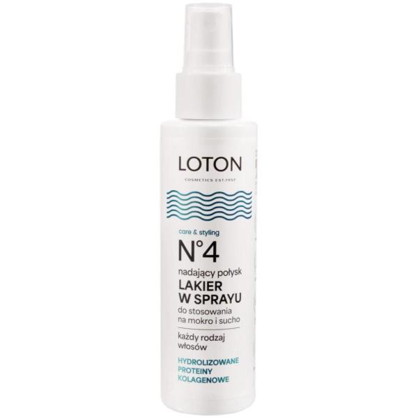 Loton 4 lakier do włosów 125ml