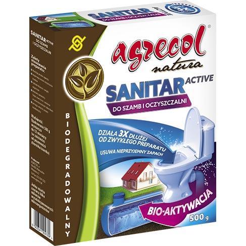 Agrecol Natura Sanitar Active środek do szamb i oczyszczalni ścieków 500g