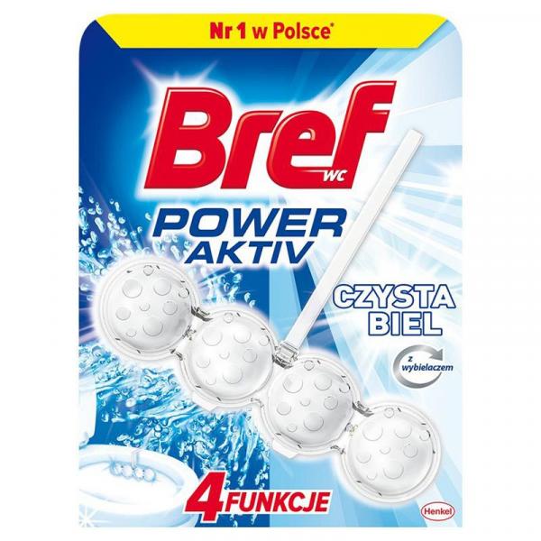 Bref Power Activ kulki do toalet Czysta Biel 50g