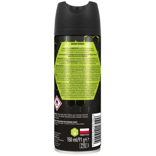 Bond deo spray Fresh 150ml