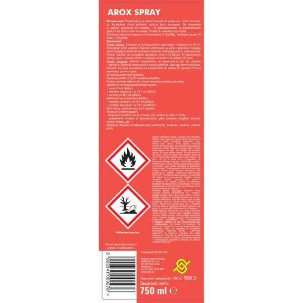 Arox muchozol na muchy 750ml