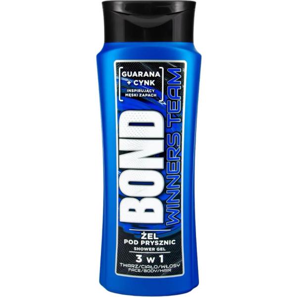 Bond żel pod prysznic 400ml Winners Team