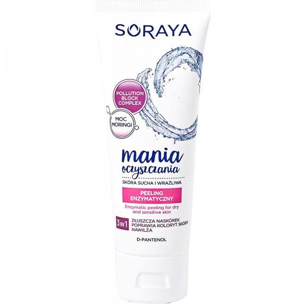 Soraya Mania Oczyszczania Peeling enzymatyczny 3w1 75ml