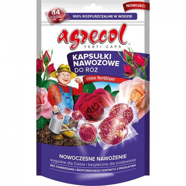 Agrecol kapsułki nawozowe do róż 14 sztuk
