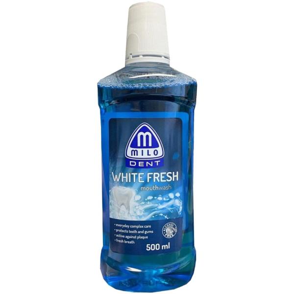 Mattes Milo Dent White Fresh 500ml płyn do płukania ust
