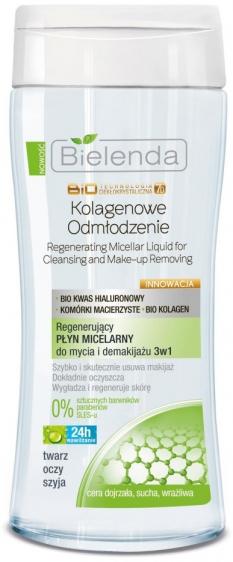 Bielenda BioTechnologia Ciekłokrystaliczna Kolagenowe Odmłodzenie płyn micelarny 200ml