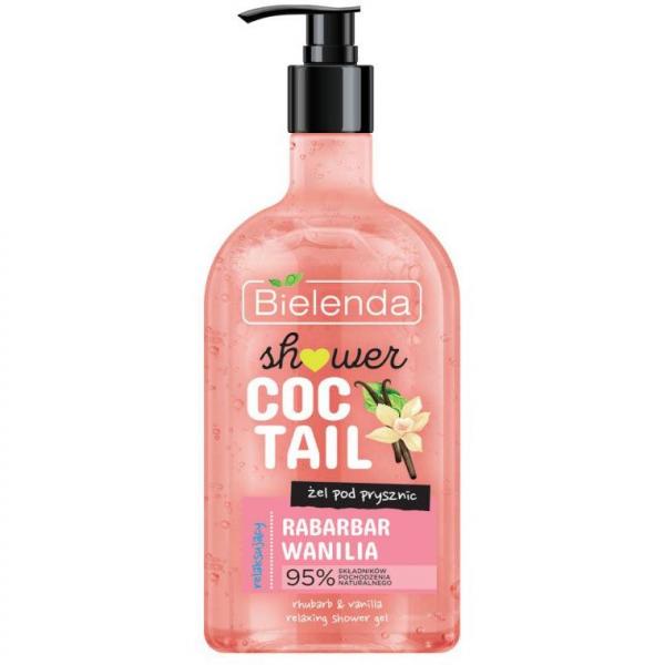 Bielenda Coctail żel pod prysznic Rabarbar & Wanilia 400ml
