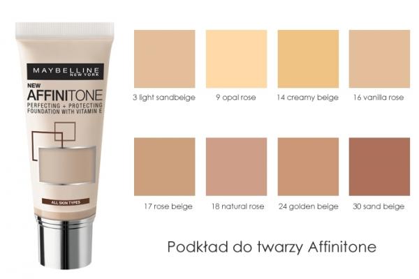 Maybelline Affinitone podkład 03 Light Sand Beige