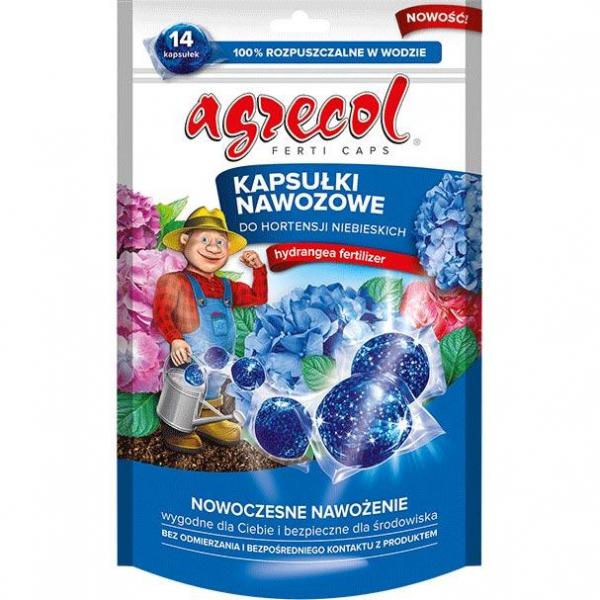 Agrecol kapsułki nawozowe do hortensji niebieskich 14 sztuk
