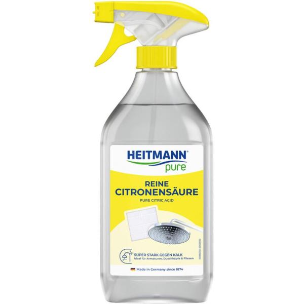 Heitmann Pure czysty kwas cytrynowy 500ml spray