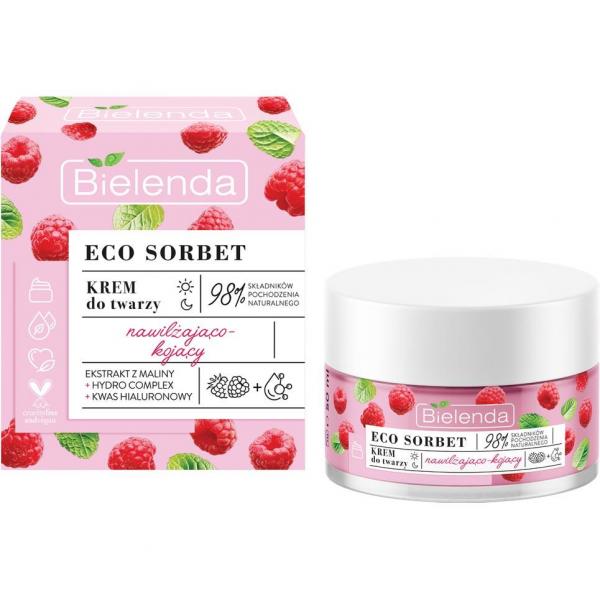 Bielenda Eco Sorbet Malina krem do twarzy nawilżająco-kojący 50ml