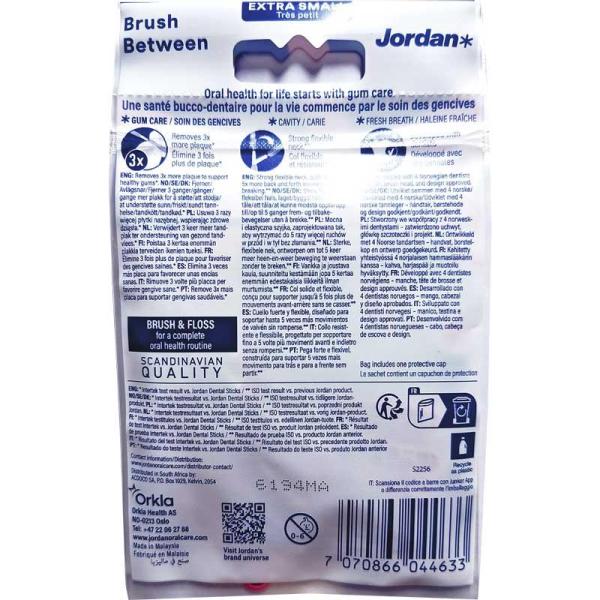 Jordan Clinic Brush XS szczoteczki międzyzębowe 10szt.
