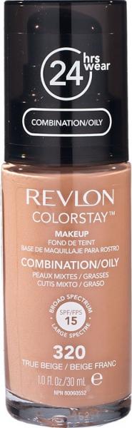 Revlon podkład 320 true beige cera mieszana i tłusta