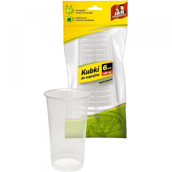 Jan Niezbędny kubki do napojów 400ml 6 szt.