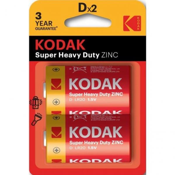 Kodak Super Heavy Duty bateria cynkowo-węglowa D R20P 2szt.
