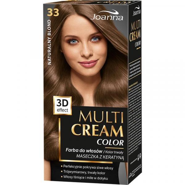 Joanna Multi Cream farba 33 naturalny blond