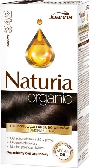 Joanna Naturia Organic farba 342 kawowy