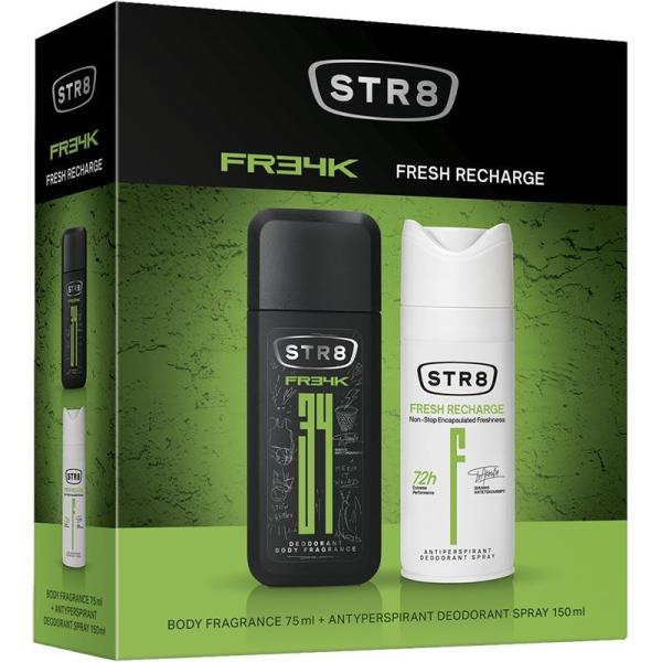 STR8 zestaw Fresh Reach DNS 75ml + dezodorant 150ml
