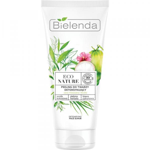 Bielenda Eco Nature peeling do mycia twarzy 150g detoksykujący