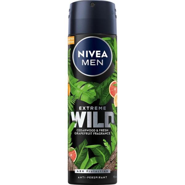 Nivea Men dezodorant Extreme Wild 150ml
