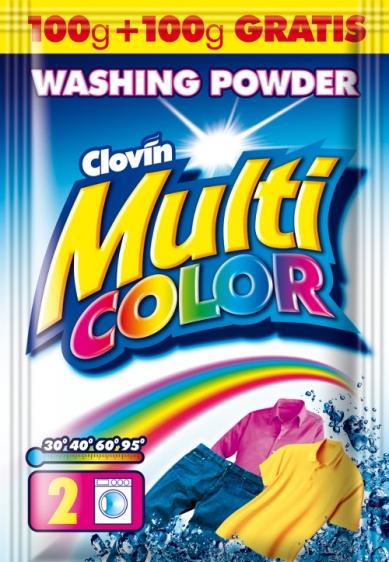 Clovin Multicolor proszek do prania 200g saszetka