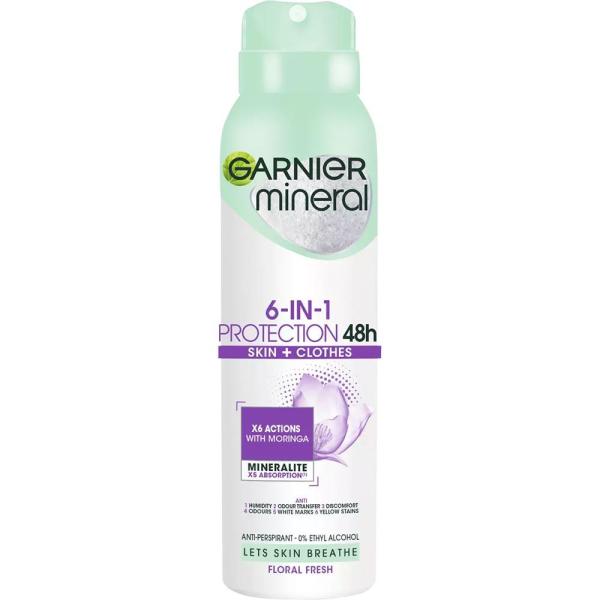 Garnier dezodorant spray 6in1 Floral Fresh
