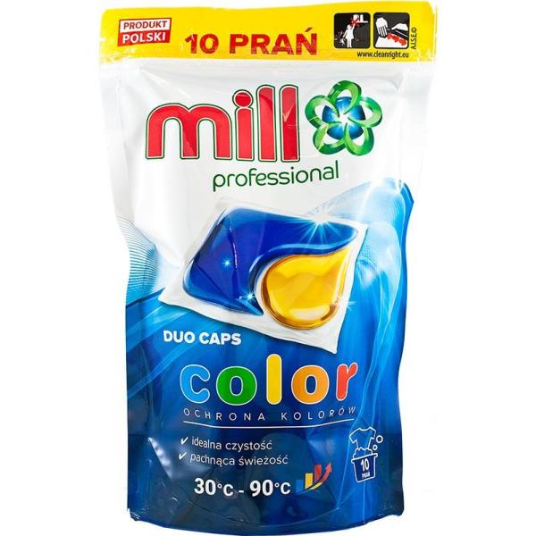 Mill Professional kapsułki piorące 10 sztuk Color Duo Caps
