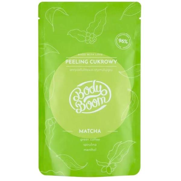 Bielenda Body Boom cukrowy peeling do ciała 100g Matcha
