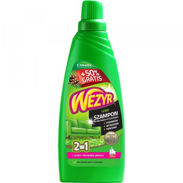Szampon do czyszczenia dywanów, tapicerki i wykładzin Wezyr 500ml Leśny