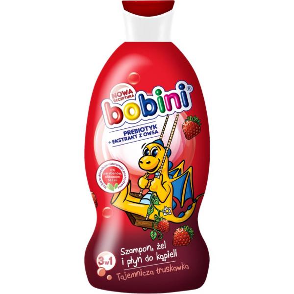 Bobini szampon dla dzieci 330ml Tajemnicza Truskawka